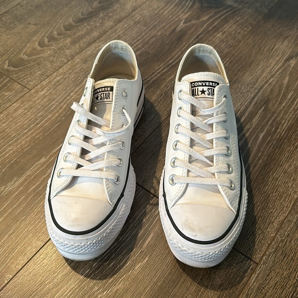 Chuck Taylor All Star Lift Platform 6.5 like new-barely worn free shipping - Picture 2 of 4